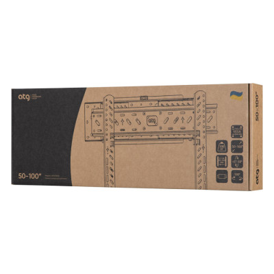 Кронштейн ATG W50100LB (50"-100" Наклонно-поворотный-двухрычажный)