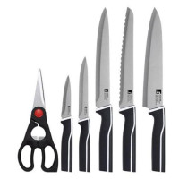 Набір ножів з ножицями Bergner Kyoto, 6 пр (BG-8986-MM)