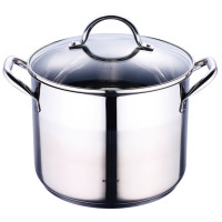 Каструля висока з кришкою Bergner Gourmet, 8.2 л (BG-6504)