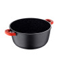 Каструля з кришкою Bergner Chroma, 28 см, 6 л (BG-30116-BK)