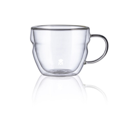 Набір чашок з подвійними стінками Bergner MasterPro Mixology, 380 мл, 2 шт (BGMP-20207)