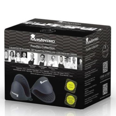 Прихватки для гарячого Bergner MasterPro 11х8 см,  2 шт (BGMP-7700)