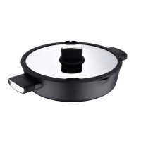 Сотейник з кришкою Bergner Ion, 3.37 л (BG-35803-BK)