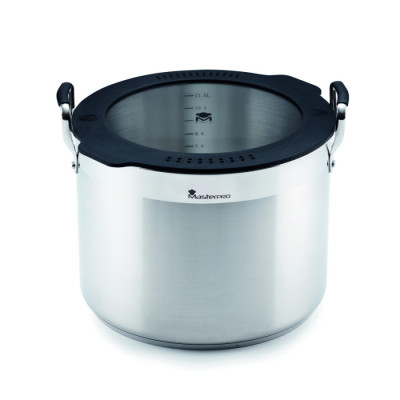 Каструля з кришкою Bergner MasterPro Smart, 28 см, 12.9 л (BGEU-3780)