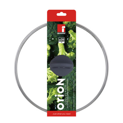 Кришка скляна Bergner Orion, 28 см (BG-2733)