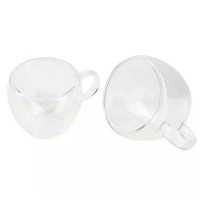 Набор стеклянных чашек Bergner Coffee & tea lovers, 100 мл, 2 шт (BG-20114-MM)