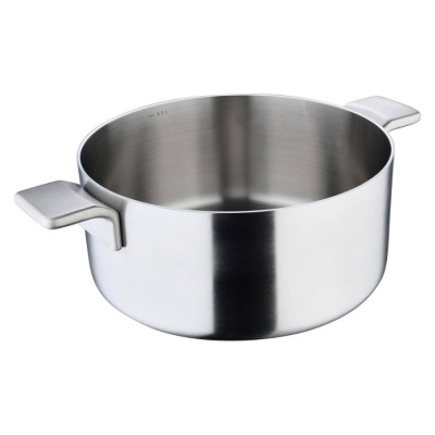 Каструля без кришки Bergner MasterPro by alessi (bones), 24 см, 4.5 л (BGMP-2216)