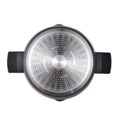 Каструля з кришкою Bergner Ion, 6 л (BG-35802-BK)