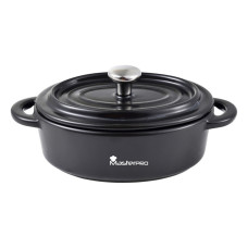 Форма для запекания Bergner MasterPro Foodies cook&share, 16X9,8 см, овальная (BGMP-10203)