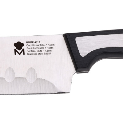 Ніж сантоку Bergner  MasterPro Sharp, 17,5 см (BGMP-4112)