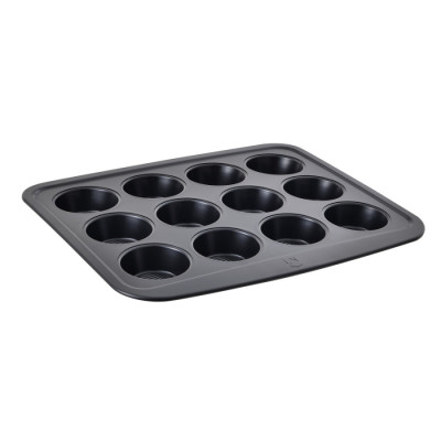 Форма для випікання мафінів Bergner MasterPro Foodies collection, на 12 маффінів (BGMP-7342)