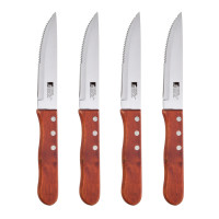 Набір ножів для стейків Bergner Bbq lovers, 4 предмета (BG-40201-MM)
