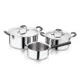 Набір посуду Bergner MasterPro Foodies collection, 2 каструлі та ківш (BGEU-5539)