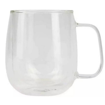 Набор стеклянных чашек Bergner Coffee & tea lovers, 400 мл, 2 шт (BG-20116-MM)