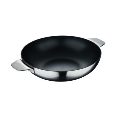 Сковорода вок с двумя ручками Bergner MasterPro Sigma, 28 см (BGMP-1658-MM)