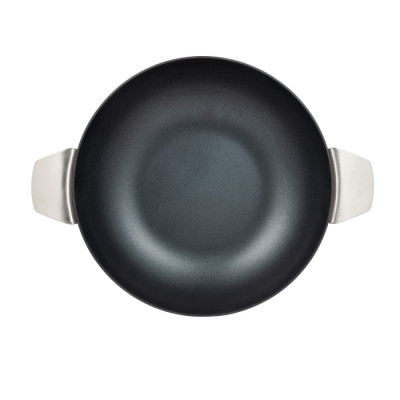 Сковорода вок с двумя ручками Bergner MasterPro Sigma, 28 см (BGMP-1658-MM)