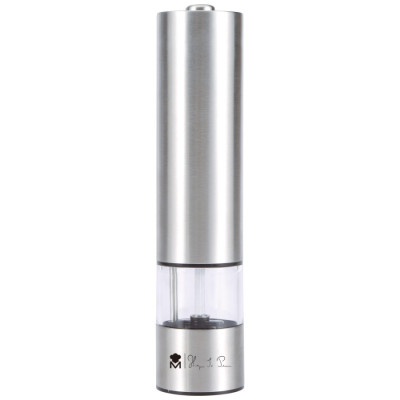 Млинок для солі та перцю електричний Bergner MasterPro, 5.2x22.3 см (BGMP-6108-PT)