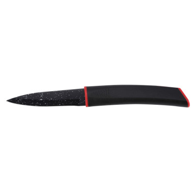 Набір ножів із покриттям "під мармур" Bergner Keops marble, 3 шт (BG-1151-BK)
