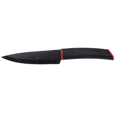 Набір ножів із покриттям "під мармур" Bergner Keops marble, 3 шт (BG-1151-BK)