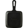 Сковорода чугунная мини с сервером. доской Bergner MasterPro Cook and share, 13,7 см, квадратная (BGMP-3808-4)