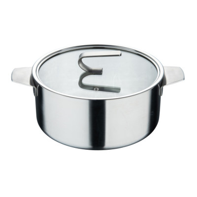 Кастрюля с крышкой Bergner MasterPro Sigma, 4.9 л (BGMP-1666-MM)