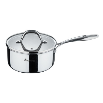 Ківш з кришкою Bergner MasterPro Hi-tech-3, 22 см (BGMP-1623)