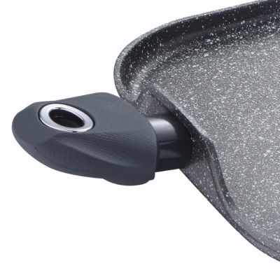 Пательня-гриль Bergner Orion, 35.5x28.3 см (BG-8523-MBG)