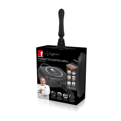 Сковорода подвійна Bergner By vissani, 30 см (BG-32027-MBG)