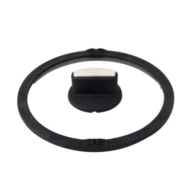 Каструля з кришкою Bergner Ion plus, 24 см, 3.5 л (BG-35911-BK)