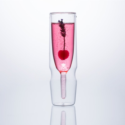 Набір склянок з подвійними стінками Bergner MasterPro Mixology, 190 мл, 2 шт (BGMP-20205)