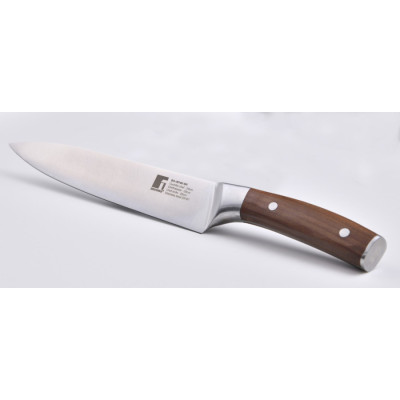 Ніж кухонний Bergner Wolfsburg, 20 см (BG-39160-BR)