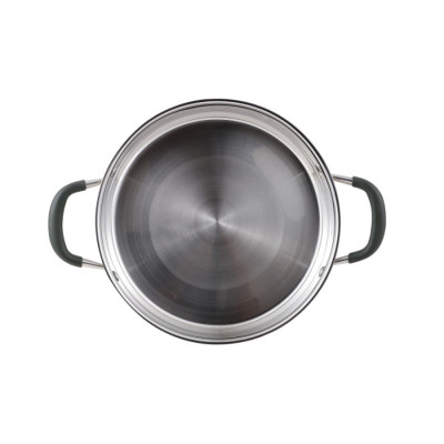 Сотейник з кришкою Bergner Midnight, 28 см, 3.8 л (BG-32128-MM)