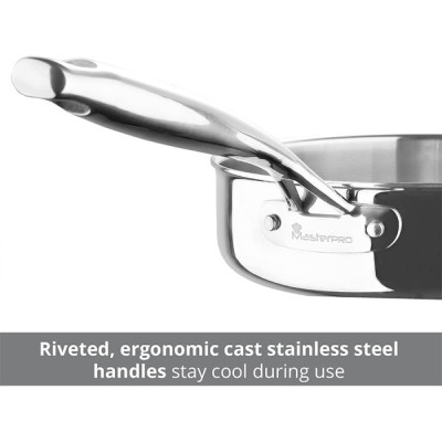 Сотейник з кришкою MasterPro Giro-gold(US), 2,84 л (MPUS10163-STSMS)