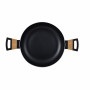 Каструля з кришкою Bergner Earth black, 20 см, 2.5 л (BG-32035-BK)