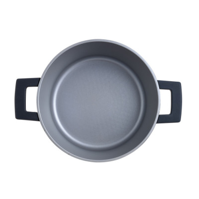 Кастрюля с крышкой Bergner MasterPro Indigo, 24 см (BGMP-7979)