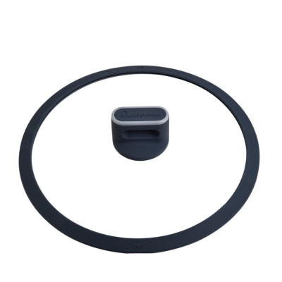 Кастрюля с крышкой Bergner MasterPro Indigo, 24 см (BGMP-7979)