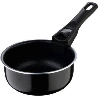 Набір ковшів зі знімною ручкою Bergner Click&Cook,16/18/20 см, 4 пр. (BG-31608-BK)