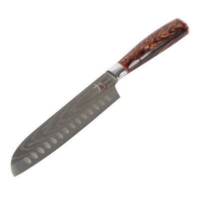 Ніж кухонний сантоку Bergner MasterPro Tetsu, 17.5 см (BGMP-4128-BR)