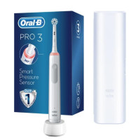 Зубна щітка BRAUN Oral-B PRO3 3500 D505.513.3X WT Gift Edition + футляр