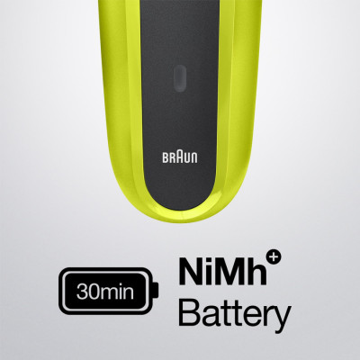 Електробритва Braun Series 3 300BT black/green