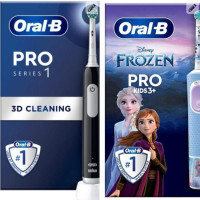 Набор зубных щеток Braun Oral-B D103 Frozen (3+) + Pro 1 D305 (2 шт)