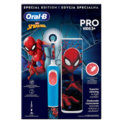 Зубная щетка Braun Oral-B D103.413.2KX Spider-Man