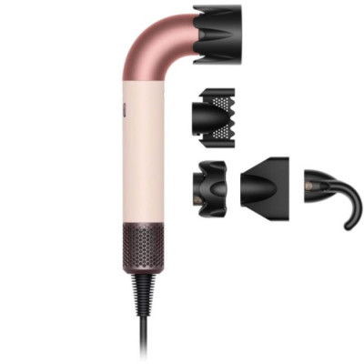 Фен Dyson HD17 Supersonic R Straight+Wavy Ceramic Pink/Rose Gold (113332-01)