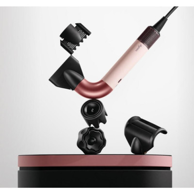 Фен Dyson HD17 Supersonic R Straight+Wavy Ceramic Pink/Rose Gold (113332-01)