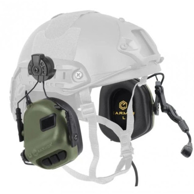 Активні захисні навушники Earmor M32H MOD4 (FG) Olive