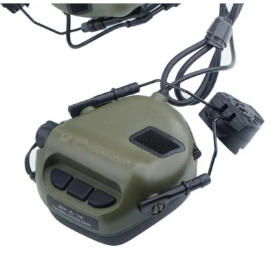 Активні захисні навушники Earmor M32H MOD4 (FG) Olive