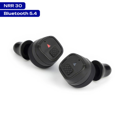 Активные защитные наушники (беруши) M20T Pro (BK) с Bluetooth - NRR30