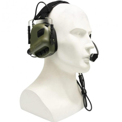 Активні захисні навушники Earmor M32 MOD4 (FG) Olive