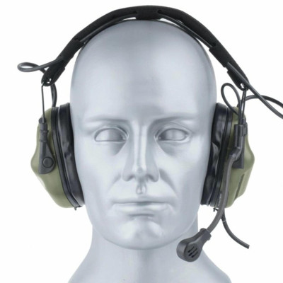 Активні захисні навушники Earmor M32 MOD4 (FG) Olive