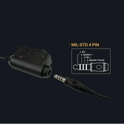 Кнопка PTT Earmor M51 для радіостанцій Motorola DP4400, DP4800